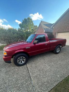 Red 2008 Ford Ranger XLT
