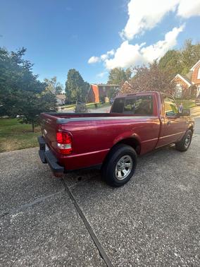 Red 2008 Ford Ranger XLT