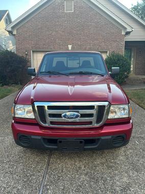 Red 2008 Ford Ranger XLT
