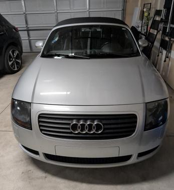 Silver 2001 Audi TT Roadster