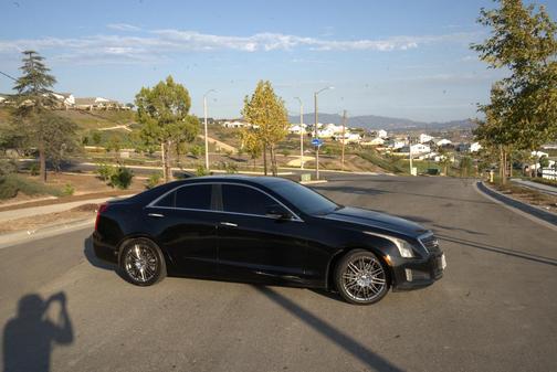 Black 2014 Cadillac ATS 2.0L Turbo Performance
