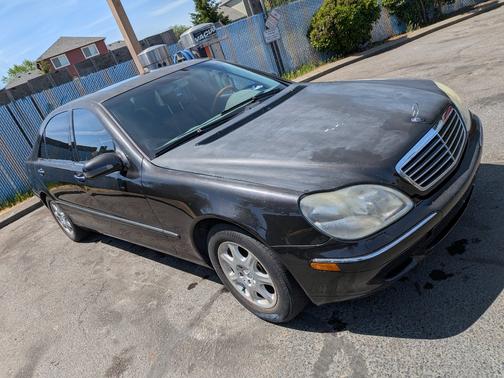 Black 2001 Mercedes-Benz S-Class S500