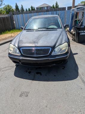 Black 2001 Mercedes-Benz S-Class S500
