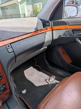 Black 2001 Mercedes-Benz S-Class S500