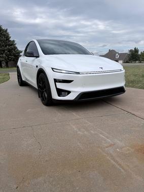 White 2026 Tesla Model Y Performance AWD