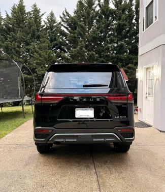 Black 2023 Lexus LX 600 F SPORT