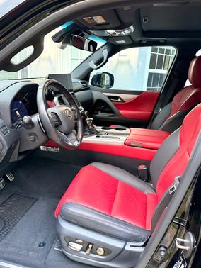 Black 2023 Lexus LX 600 F SPORT