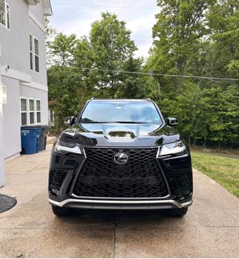 Black 2023 Lexus LX 600 F SPORT