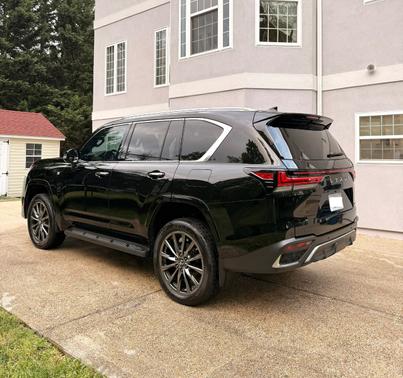 Black 2023 Lexus LX 600 F SPORT