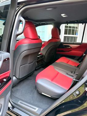 Black 2023 Lexus LX 600 F SPORT