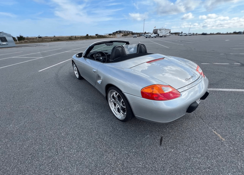Silver 2000 Porsche Boxster Boxster S