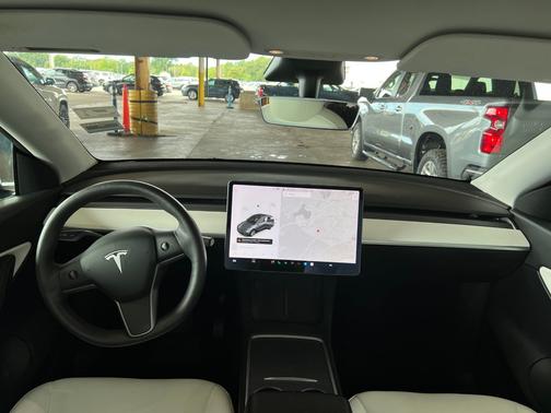 Gray 2021 Tesla Model Y Standard Range