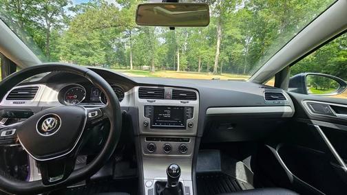 Blue 2017 Volkswagen Golf TSI Wolfsburg Edition 4-Door