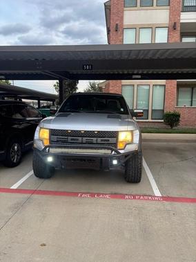 Gray 2011 Ford F-150 SVT Raptor