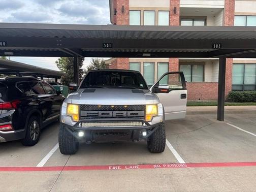 Gray 2011 Ford F-150 SVT Raptor