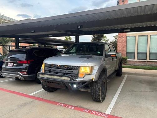 Gray 2011 Ford F-150 SVT Raptor