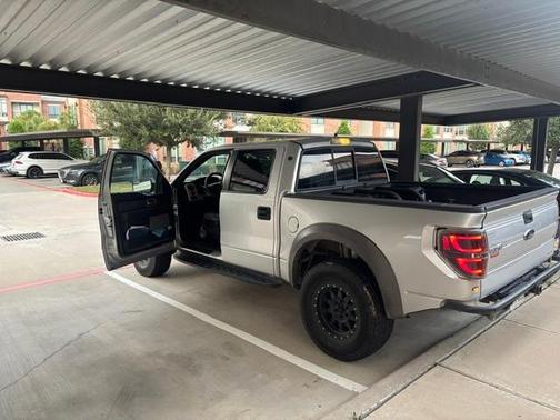 Gray 2011 Ford F-150 SVT Raptor