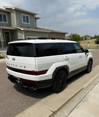 White 2024 Hyundai SANTA FE Calligraphy