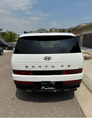 White 2024 Hyundai SANTA FE Calligraphy