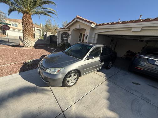 Blue 2005 Honda Civic EX