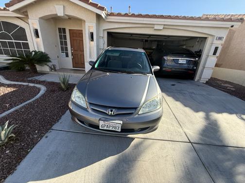 Blue 2005 Honda Civic EX
