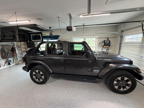 Gray 2020 Jeep Wrangler Unlimited Sahara