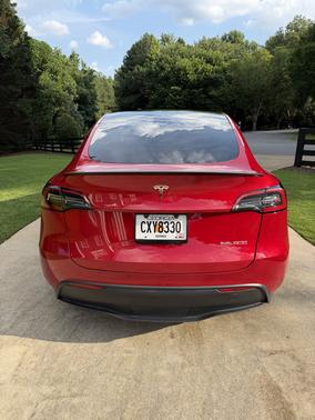 Red 2023 Tesla Model Y Performance