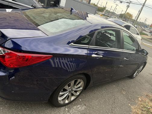 Blue 2011 Hyundai SONATA Limited 2.0T