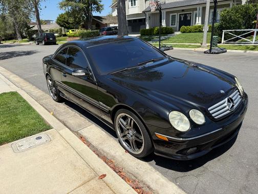 Black 2003 Mercedes-Benz CL-Class CL55 AMG