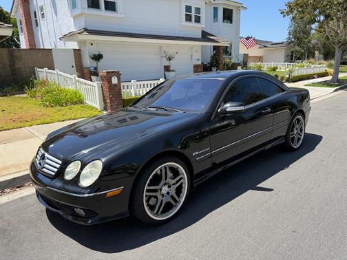 Black 2003 Mercedes-Benz CL-Class CL55 AMG