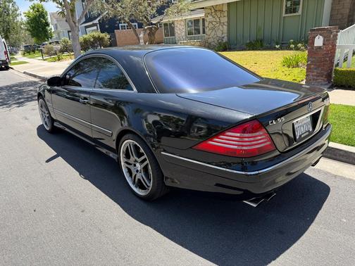 Black 2003 Mercedes-Benz CL-Class CL55 AMG