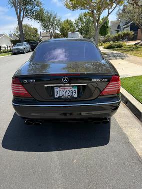 Black 2003 Mercedes-Benz CL-Class CL55 AMG