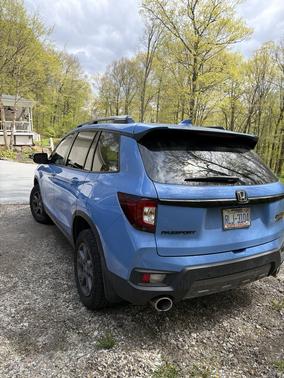Blue 2025 Honda Passport TrailSport