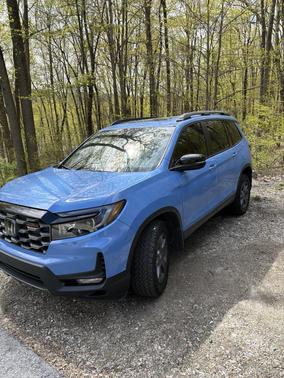 Blue 2025 Honda Passport TrailSport
