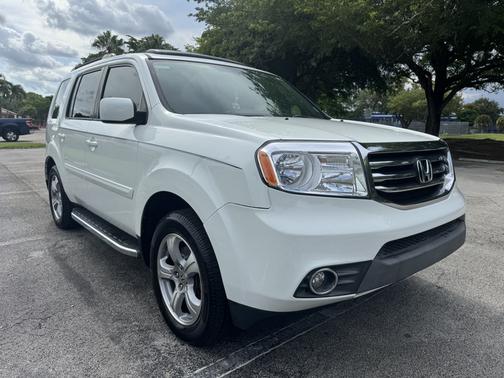 White 2013 Honda Pilot EX-L