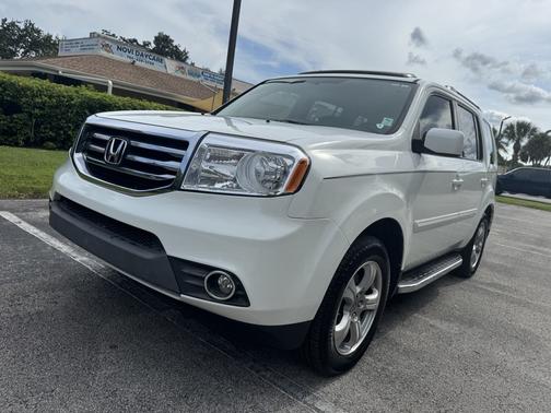 White 2013 Honda Pilot EX-L