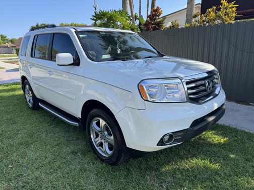 White 2013 Honda Pilot EX-L