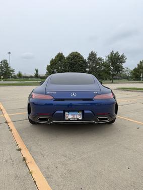 Blue 2019 Mercedes-Benz AMG GT C
