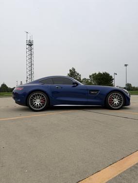 Blue 2019 Mercedes-Benz AMG GT C