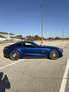 Blue 2019 Mercedes-Benz AMG GT C