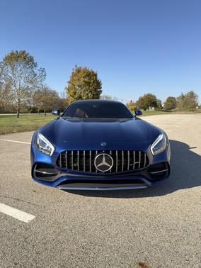Blue 2019 Mercedes-Benz AMG GT C