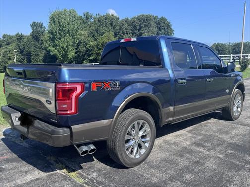 Blue 2016 Ford F-150 King Ranch