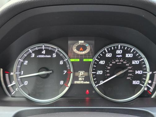 Gray 2015 Acura TLX V6 Advance