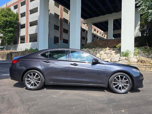 Gray 2015 Acura TLX V6 Advance