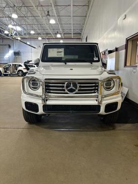 White 2025 Mercedes-Benz G-Class G 550