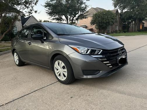 Gray 2024 Nissan Versa S