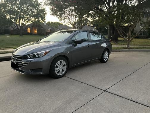 Gray 2024 Nissan Versa S