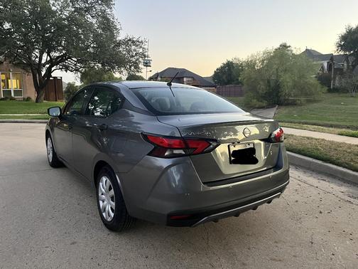 Gray 2024 Nissan Versa S