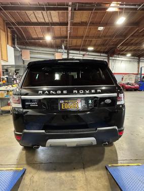 Black 2016 Land Rover Range Rover Sport 3.0L Turbocharged Diesel HSE Td6