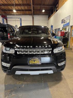 Black 2016 Land Rover Range Rover Sport 3.0L Turbocharged Diesel HSE Td6